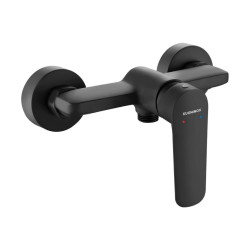 Czarna Bateria Ścienna Gava Jednouchwytowa - Elegancja i Funkcjonalność
