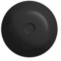 Stylowa Umywalka Nablatowa Larga 40cm Antracyt Mat - Nowoczesny Design