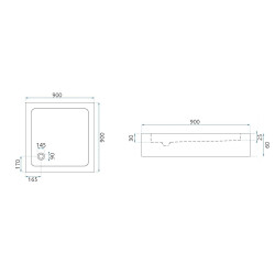 Kabina Prysznicowa Savoy 80x80 z Sifonem - Nowoczesny Design i Kompaktowe Wymiary