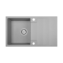 Kuchinox Rab zlewozmywak granitowy szare 440x760 1-komorowy
