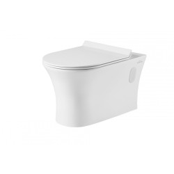 Elegancka miska DOKOS z cichym opadaniem SLIM - styl i funkcjonalność!