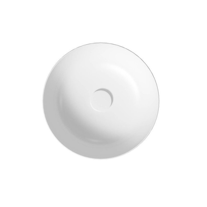 Elegancka Umywalka Larga 40 cm – Biały Mat, Stylowa i Funkcjonalna