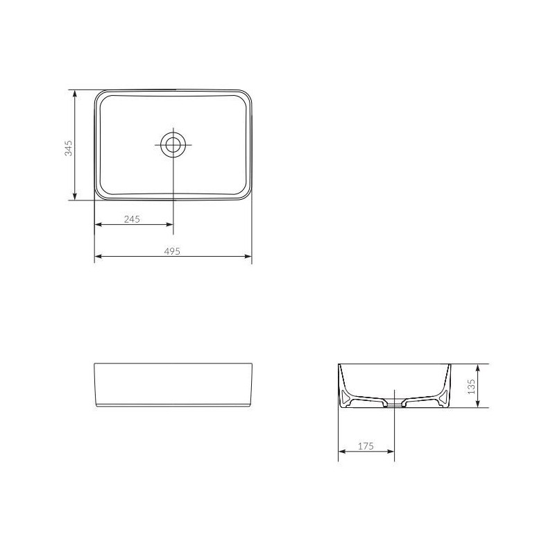 Elegancka Umywalka Crea 50 - Nowoczesny Design do Twojej Łazienki!