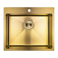 Złoty Zlewozmywak Marmara: 1-Komora, Styl i Funkcjonalność w Twojej Kuchni