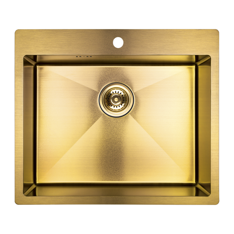 Złoty Zlewozmywak Marmara: 1-Komora, Styl i Funkcjonalność w Twojej Kuchni