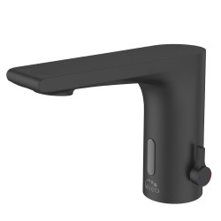 Bezdotykowa Bateria Plato Czarna - Elegancja i Higiena w Każdej Łazience