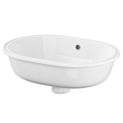 Elegancka Umywalka Ceramiczna Caspia Owalna 55 cm - Nowoczesny Styl i Wysoka Jakość