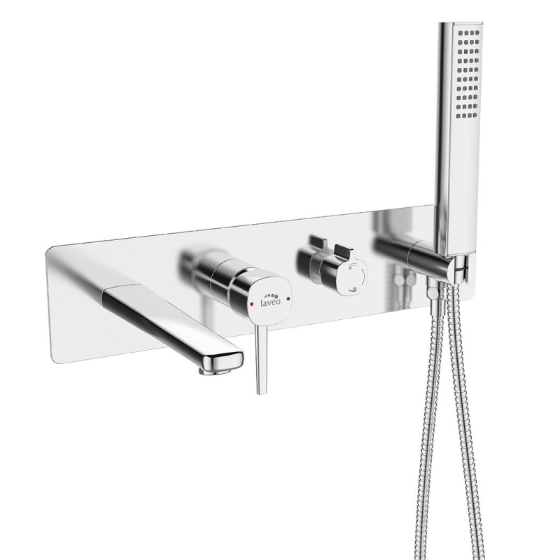 Perfekcyjna Elegancja: Chromowana Bateria Wannowa POLA z Technologią Antykamień