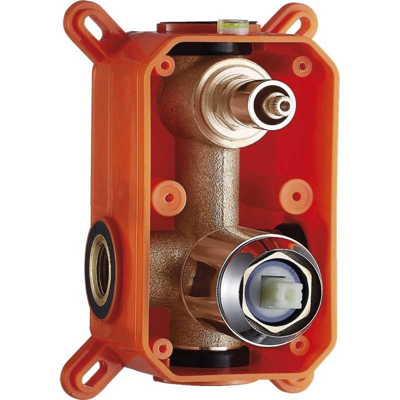 Laveo Pretto bateria wannowa podtynkowa chrom