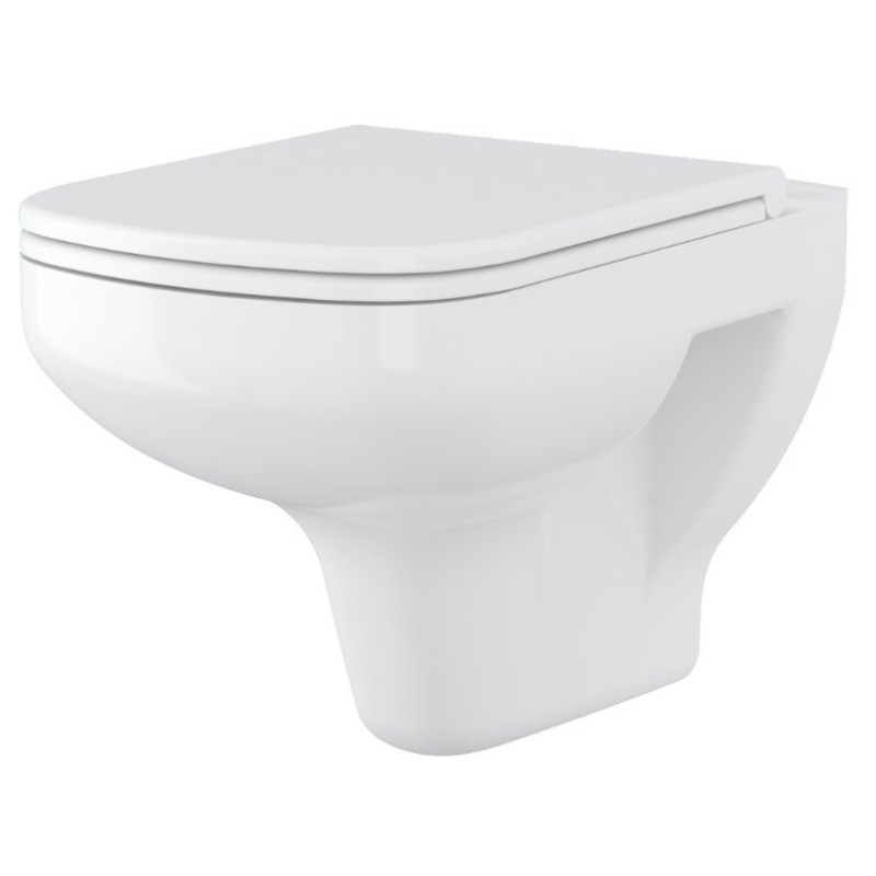 Ekskluzywna Miska WC COLOUR CLEAN ON z Bezgłośną Deską