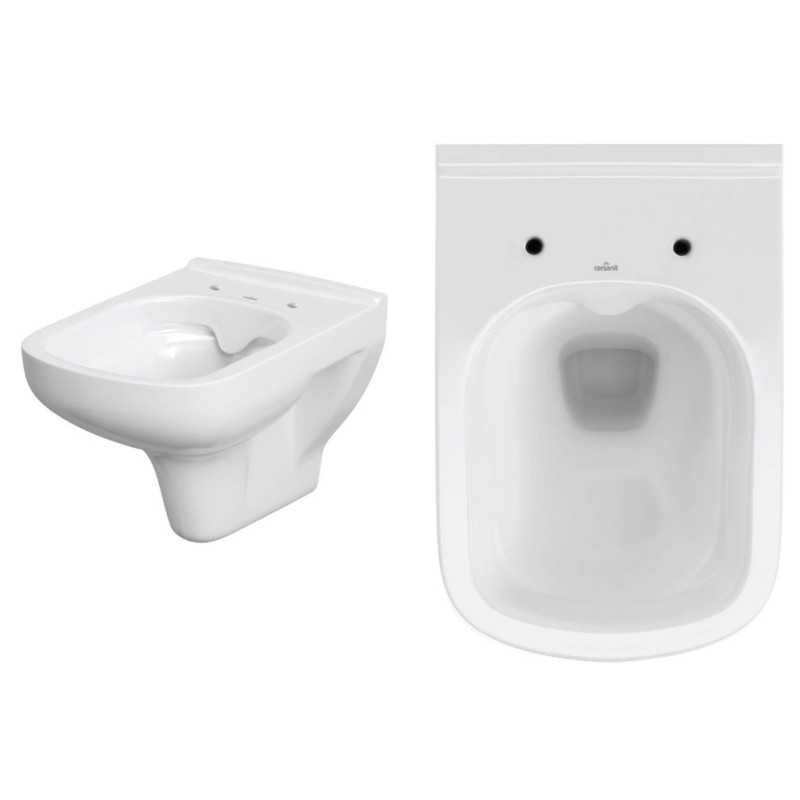 Ekskluzywna Miska WC COLOUR CLEAN ON z Bezgłośną Deską