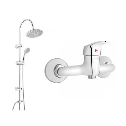 Kompletny zestaw łazienkowy Rineja z oszczędną baterią!