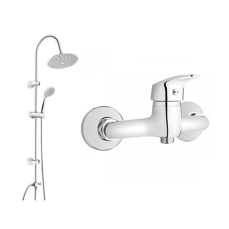 Kompletny zestaw łazienkowy Rineja z oszczędną baterią!