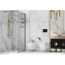 Deante Temisto bateria umywalkowa podtynkowa mosiądz