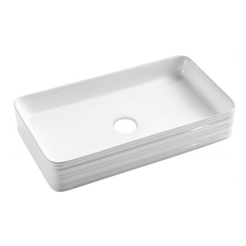 Stylowa umywalka nablatowa Akte 66 cm - Nowoczesny design dla Twojej łazienki