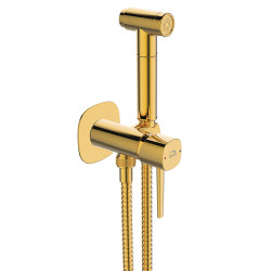 Pola Golden Lux - Elegancka Podtynkowa Bateria Bidetowa z Systemem Antykamień