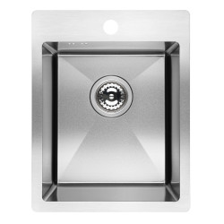 Marmara Inox Prestige - Zlewozmywak 1-komorowy 48x37,5 cm dla Wymagających