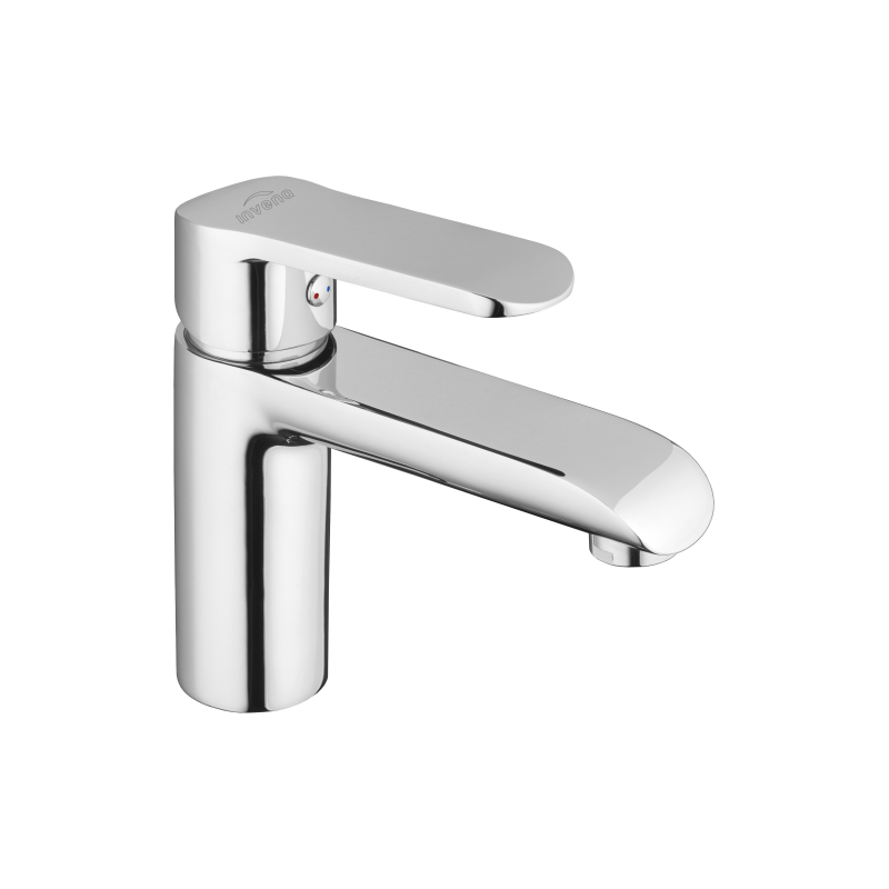 Ekspresyjny Kran Stojący Invena Siros Chrom - Elegancja w Każdej Łazience