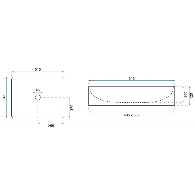 Stylowa Umywalka INGA Nablatowa - Elegancja i Nowoczesność w Twojej Łazience!