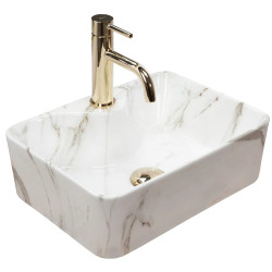 Kompaktowa Umywalka Kelly Mini Blask - Elegancja na Twoim Blacie