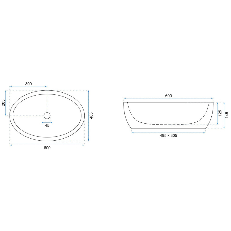 Stylowa Umywalka Meryl Black Nablatowa – Elegancja w Twojej Łazience