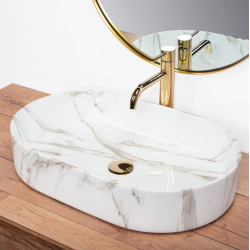 Stylowa Umywalka NABLATOWA NADIA 60 Shiny - Elegancja i Nowoczesność