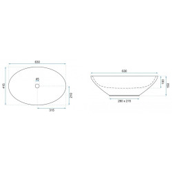 Nowoczesna umywalka Terrazo Olga - Elegancja na Twoim blacie!