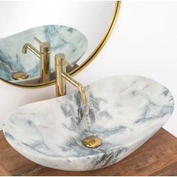 Ekskluzywna Umywalka Granitowa NABLATOWA Royal Matt - Nowoczesny Styl