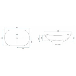 Ekskluzywna Umywalka Granitowa NABLATOWA Royal Matt - Nowoczesny Styl