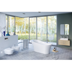 Luksusowa Wanna Wolnostojąca Mirage+ 180 - Elegancja i Komfort dla Twojej Łazienki