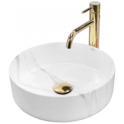 Luksusowa Umywalka Nablatowa Sami Marble - Elegancja i Styl w Twojej Łazience