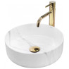 Luksusowa Umywalka Nablatowa Sami Marble - Elegancja i Styl w Twojej Łazience