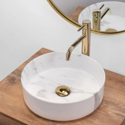 Luksusowa Umywalka Nablatowa Sami Marble - Elegancja i Styl w Twojej Łazience