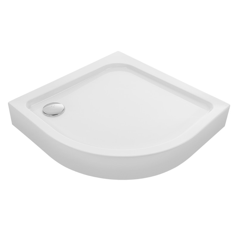 Brodzik Półokrągły Desna 90x90 cm Akryl - Komfort i Styl dla Nowoczesnej Łazienki