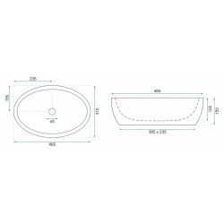 Nowoczesna Umywalka Shila - Elegancja na Twoim Blacie