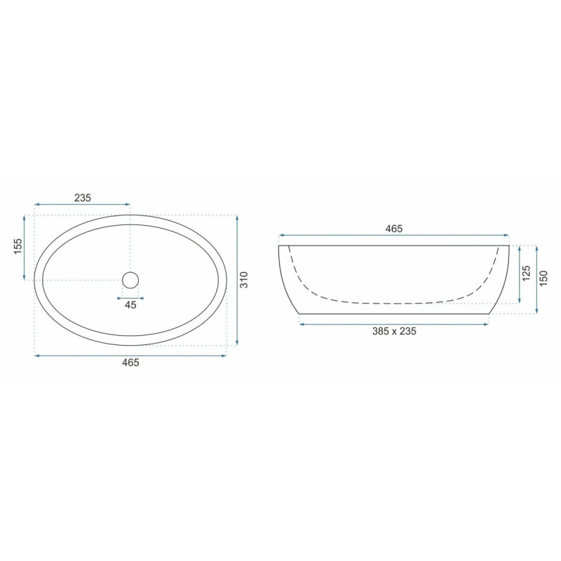 Nowoczesna Umywalka Shila - Elegancja na Twoim Blacie