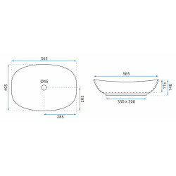 Elegancka Umywalka Nablatowa TANGO - Doskonałość Twojej Łazienki!