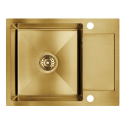 Marmara Gold: Efektowny 1-komorowy Zlewozmywak o Włoskim Stylu i Elegancji