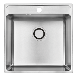 Funkcjonalny Zlew Besos Inox 1-komorowy z Oszczędnym Sifonem – Niezawodność i Styl w Twojej Kuchni