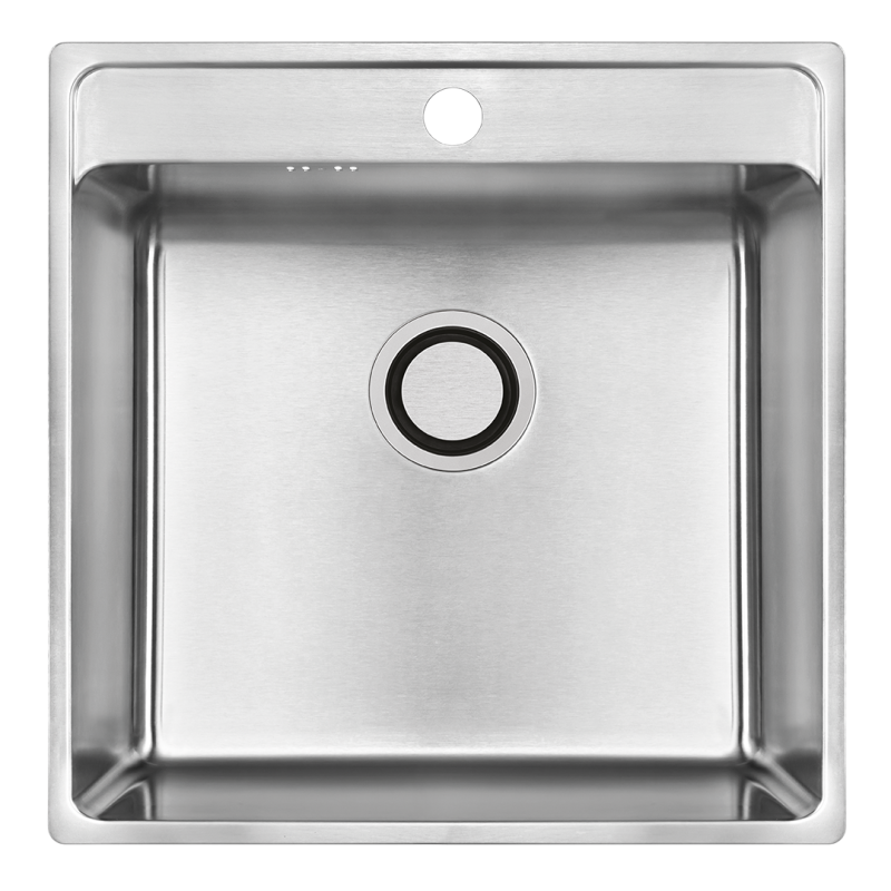 Funkcjonalny Zlew Besos Inox 1-komorowy z Oszczędnym Sifonem – Niezawodność i Styl w Twojej Kuchni