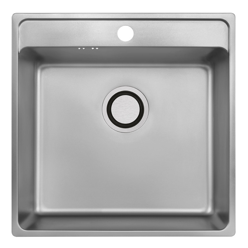 Inox Elegante - Nowoczesny Zlewozmywak 1-komorowy, Połączenie Stylu i Trwałości