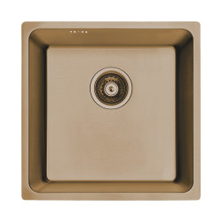 Olśniewający Miedziany Zlewozmywak Aden - Styl i Wytrzymałość dla Wymagających Kuchni!