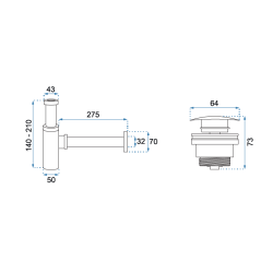 Rewolucyjny Syfon Klik-Klak Uniwersalny - Śnieżna Biel i Idealne Dopasowanie!
