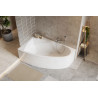 Aquaria Comfort wanna narożna 150x95 cm prawa, biały połysk