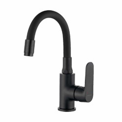 Kuchinox Dima bateria umywalkowa stojąca czarna