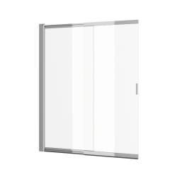 Liner parawan nawannowy 110x140 cm rozsuwany 2-częściowy lewy / prawy, chrom