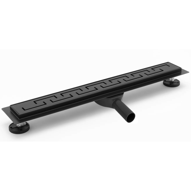 Elegancki Odpływ GREK PRO Czarny 90 cm - Nowoczesny Design Łazienki!