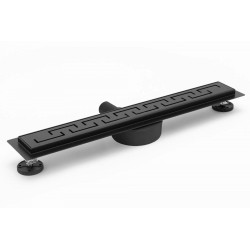 Elegancki Odpływ GREK PRO Czarny 90 cm - Nowoczesny Design Łazienki!