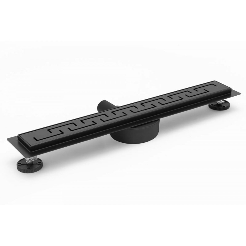 Elegancki Odpływ GREK PRO Czarny 90 cm - Nowoczesny Design Łazienki!