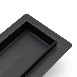 Elegancki Odpływ GREK PRO Czarny 90 cm - Nowoczesny Design Łazienki!